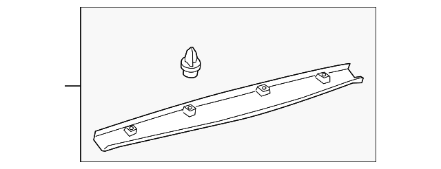 64783-0T011-C0 Деталь UPPER MOLDING