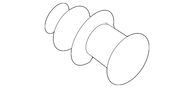3D0-853-576 Деталь BODY SIDE MLDG CLIP, LEFT
