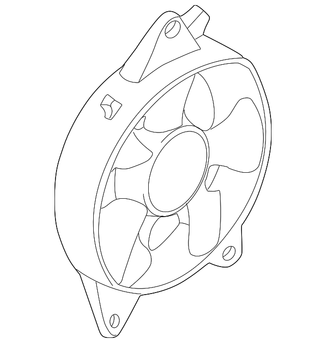 1K52Y-61710 Деталь FAN ASSY