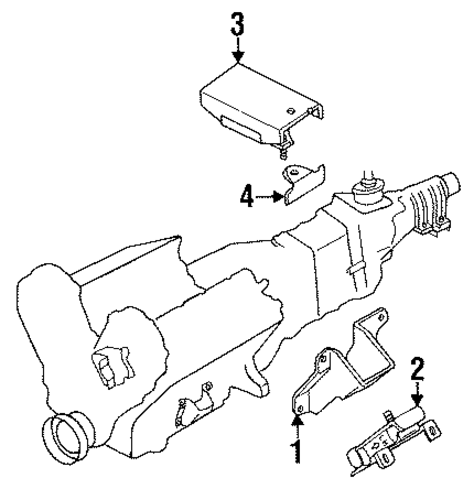 Trooper ENGINE & TRANS MOUNTING