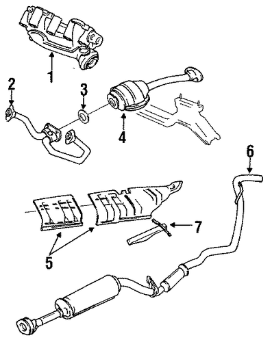 Navajo EXHAUST COMPONENTS