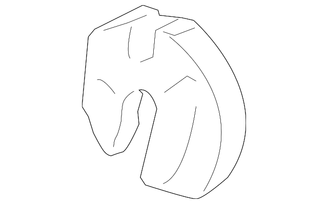 64115AG46AJC Деталь HINGE COVER, RIGHT