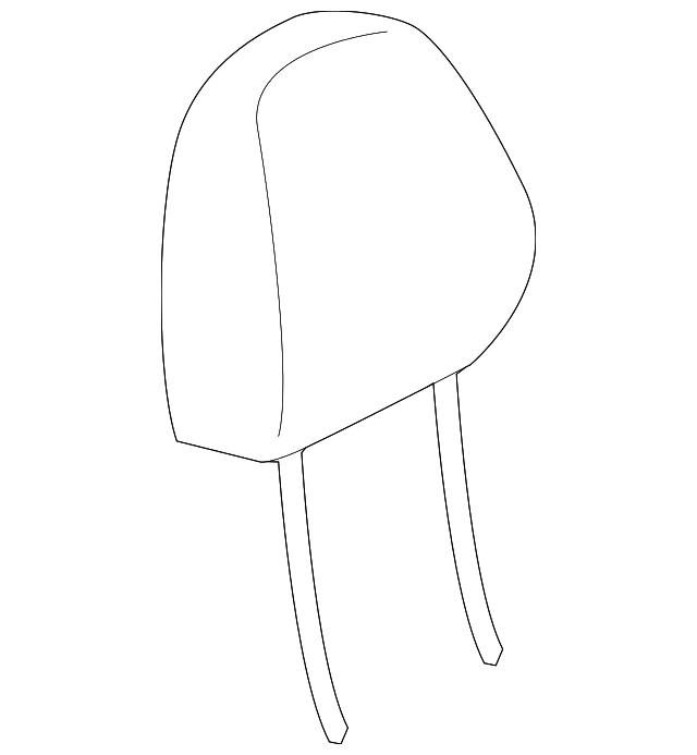 64115AG45AWA Деталь HEADREST, RIGHT