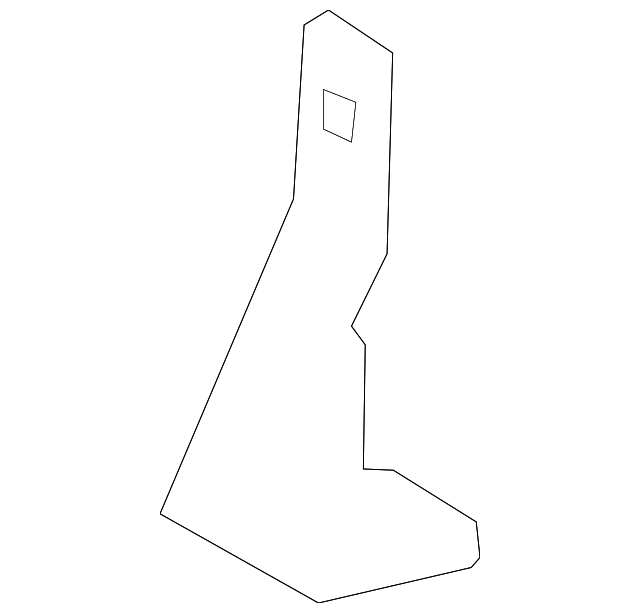 81157-3A420 LOWER BRACKET, LEFT