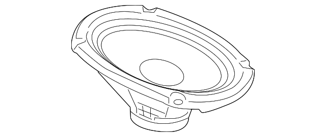 28157-9N10B Деталь PKG TRAY SPEAKER, LEFT