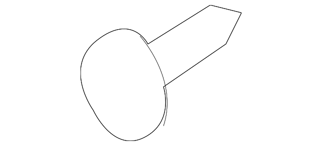 8672182ZF0 Деталь BACK PANEL TRIM FASTENER