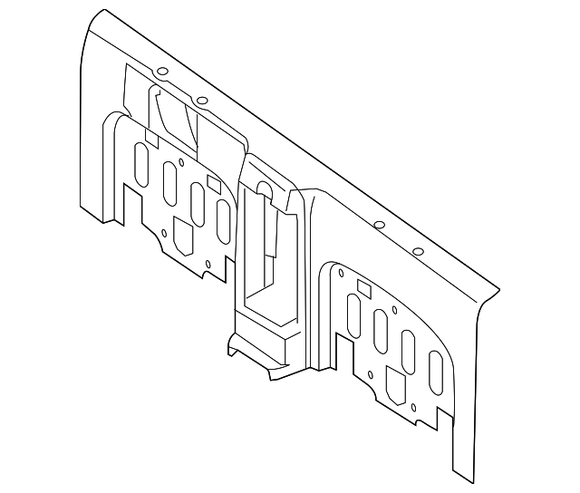8377182Z60 Деталь BACK PANEL TRIM