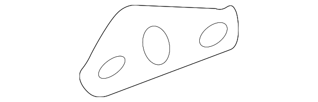 EC0162212A Деталь HINGE GASKET