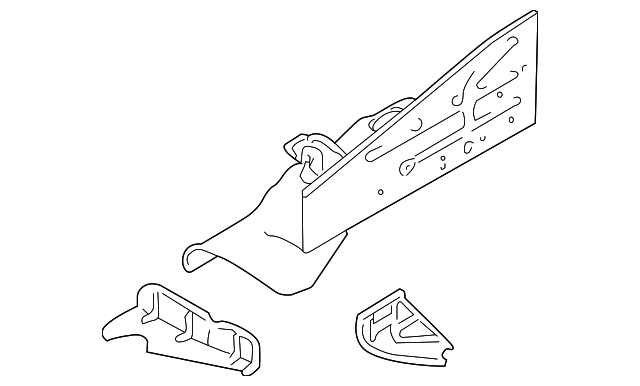 5890065D00 Деталь WHEELHOUSE PANEL, LEFT