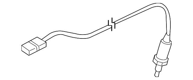 22693ZE00A Деталь OXYGEN SENSOR, LEFT