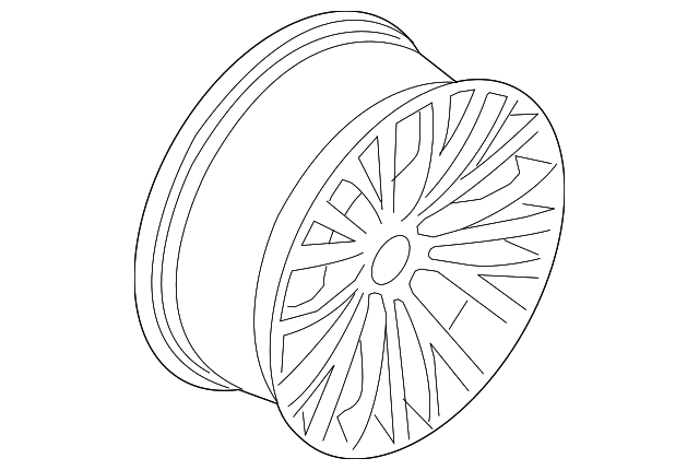 36-11-6-785-250 WHEEL, ALLOY