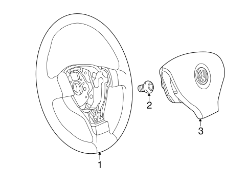 Beetle STEERING WHEEL & TRIM 2