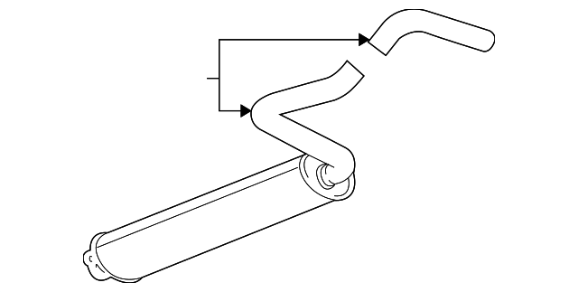 13343363 Деталь CENTER MUFFLER