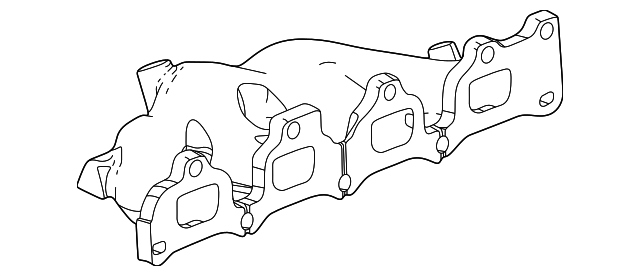 12608747 Деталь EXHAUST MANIFOLD