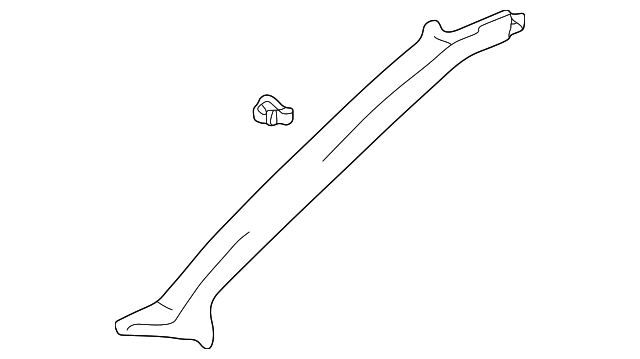 85810-38250-SR Деталь WNDSHLD PLR TRIM, LEFT