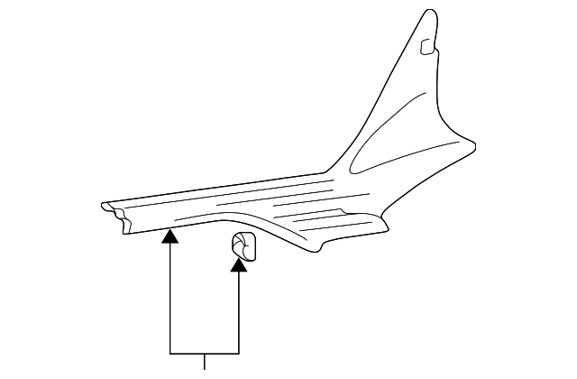85875-38000-LT Деталь SCUFF PLATE, LEFT