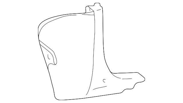 85823-38000-LT Деталь COWL TRIM, LEFT