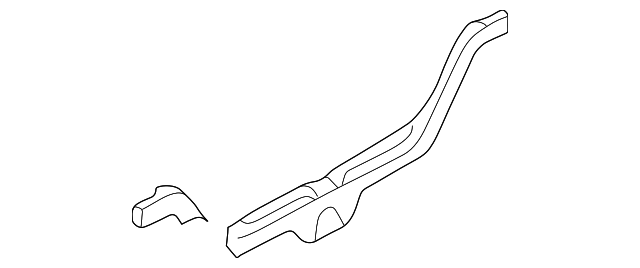 84992AR000 Деталь REAR SILL PLATE