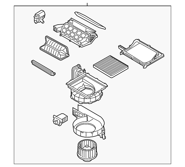 97100-3VBA0 BLOWER ASSY