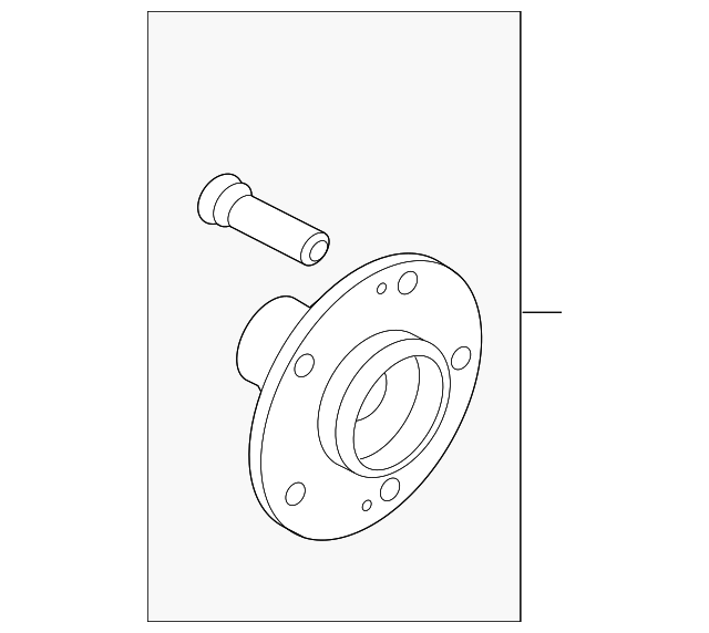 51750-A5000 HUB, RIGHT