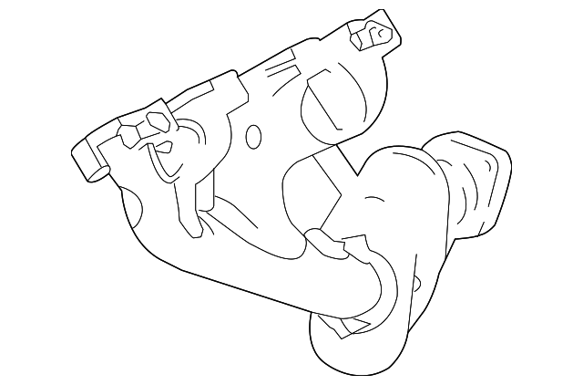12638990 Деталь MANIFOLD, RIGHT