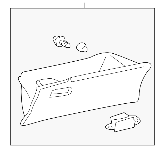 55550-02251-B1 GLOVE BOX