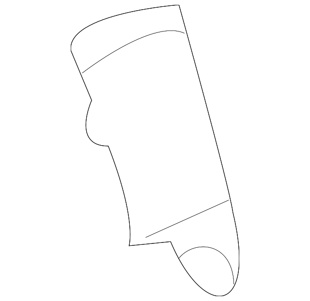 55054-12030 GLOVE BOX STOPPER