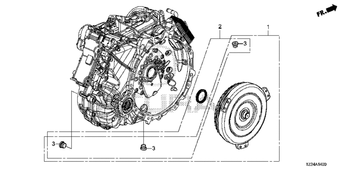 TLX AT TORQUE CONVERTER