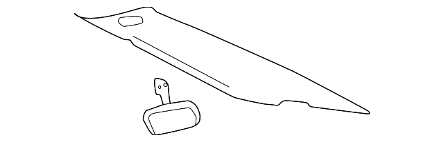 8D5-867-245-4SL Деталь LINING, LEFT