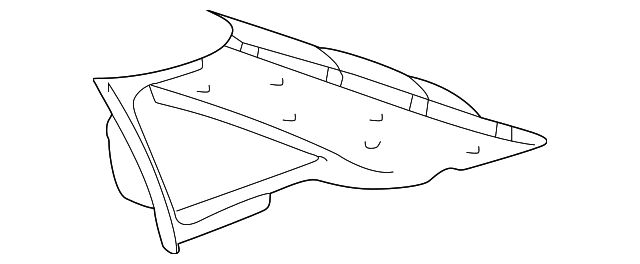 8D5-867-288-B-2EX Деталь UPPER QTR TRIM, RIGHT