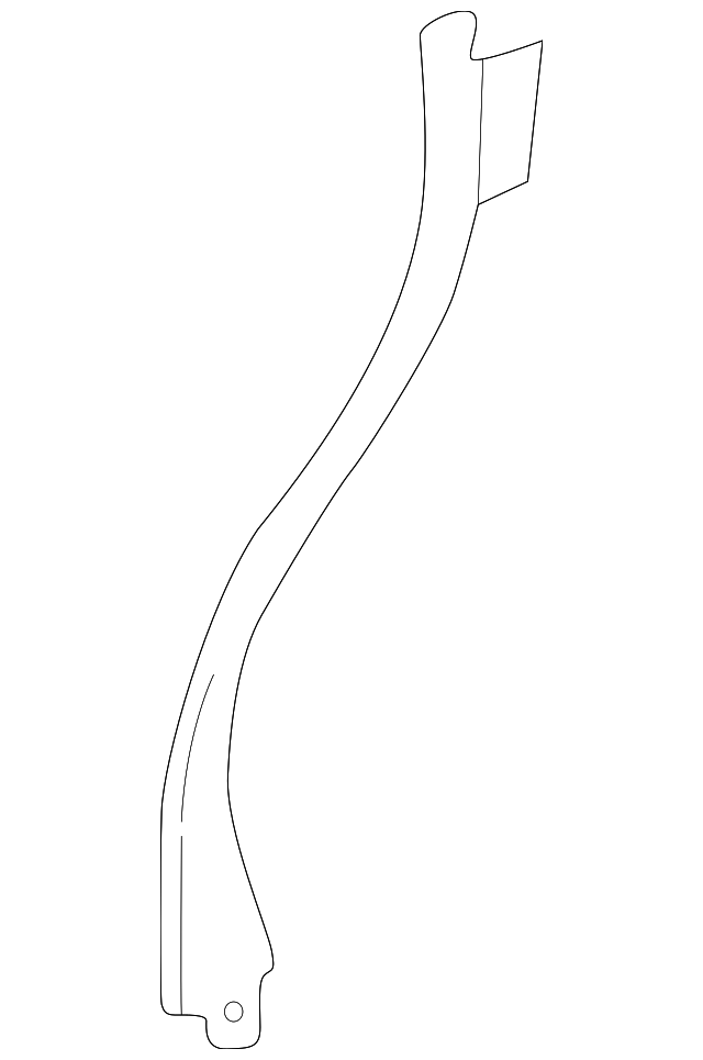 8D0-867-767-2XE Деталь LOWER QTR TRIM, LEFT