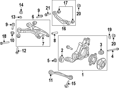 allroad SUSPENSION COMPONENTS