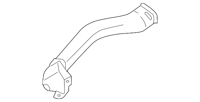 278101CA0A Деталь DEFROSTER DUCT, LEFT