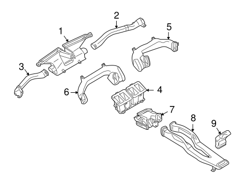 QX70 DUCTS