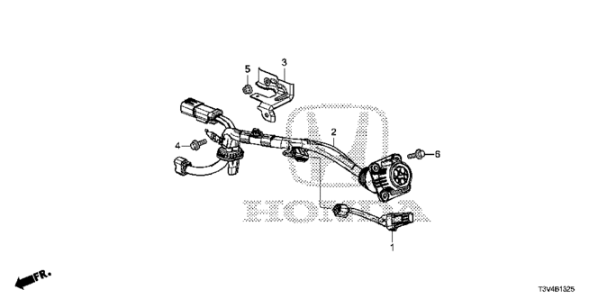 ELECTRICAL / EXHAUST / HEATER / FUEL/CHARGE INLET CABLE for 2014 Honda ACCORD PLUG-IN #1