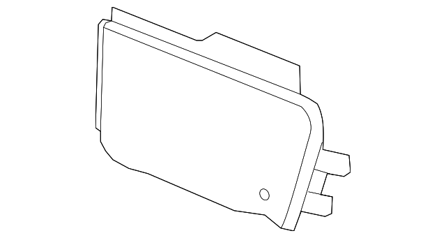 25829731 SIDE COVER, LEFT