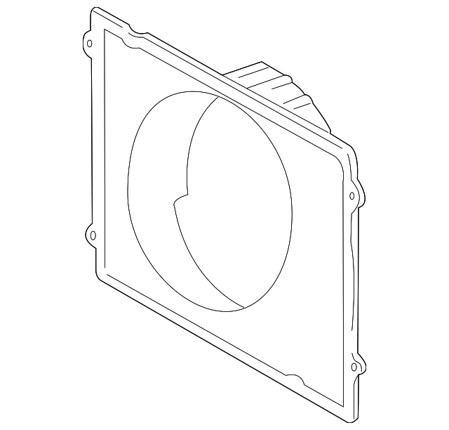 16711-07040 FAN SHROUD