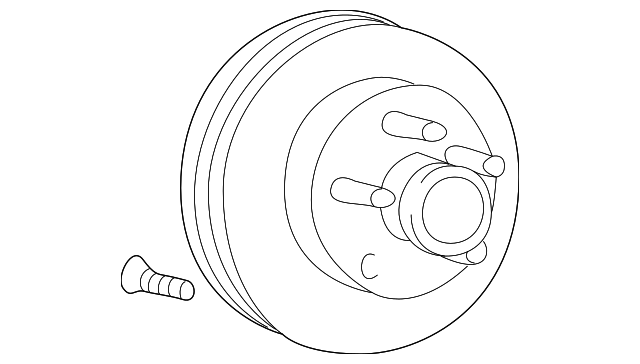 ZZP3-33-251A Деталь HUB ASSY, RIGHT