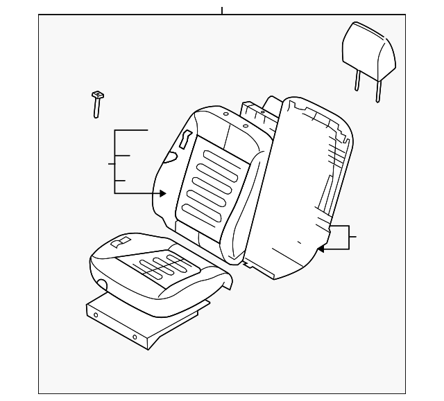 88020-0W040-J4R Деталь SEAT ASSY