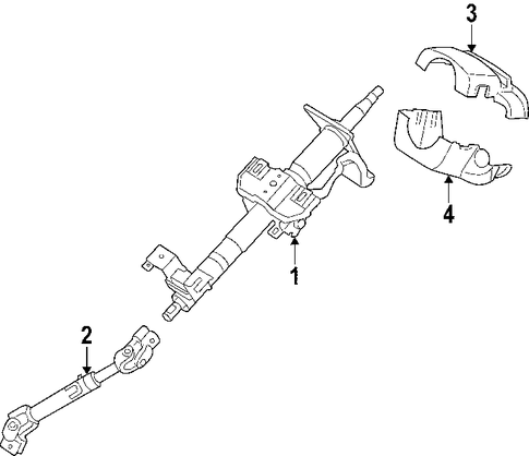 Sedona STEERING COLUMN