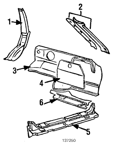 5000 QUARTER PANEL TRIM
