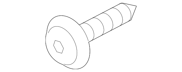 12492-06187E BUMPER COVER BOLT