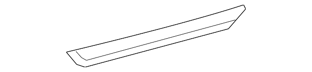 86672-3T000 Деталь TRIM MOLDING, RIGHT