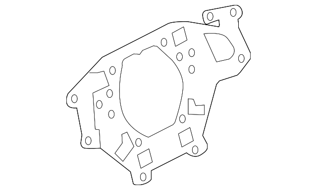 32-34-6-772-987 STEERING WHEEL MOUNT PLATE