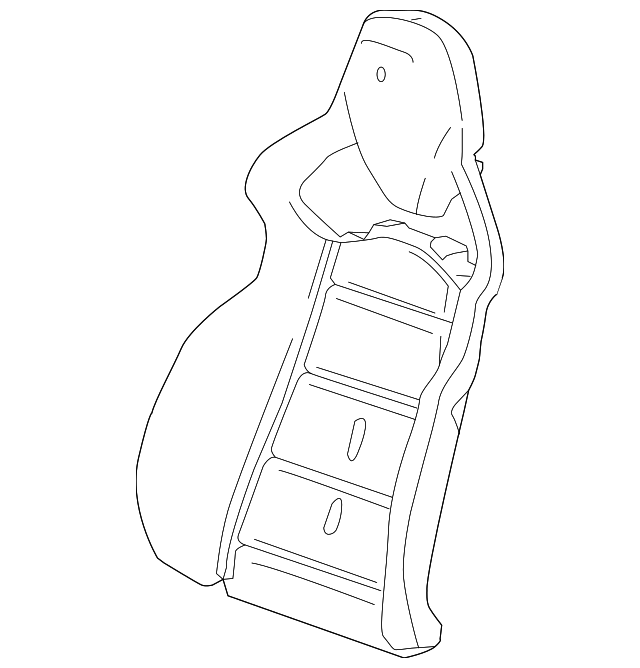22892449 Деталь SEAT BACK PAD