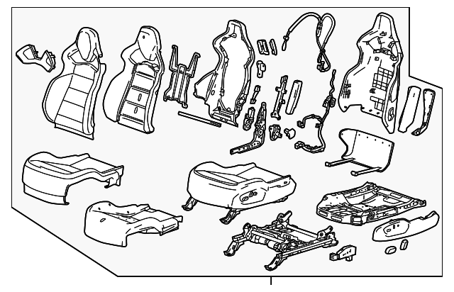 23186203 Деталь SEAT ASSY