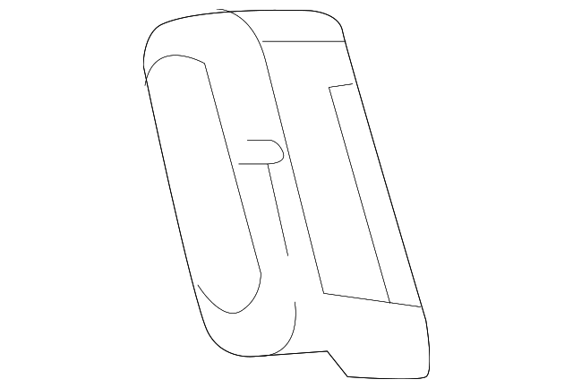 22960477 Деталь SEAT BELT GUIDE