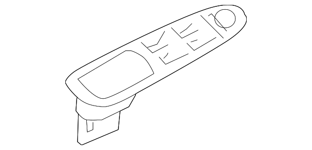 8376786Z00 Деталь SWITCH COVER, LEFT