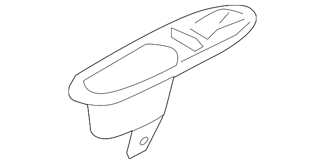 8376686Z00 Деталь SWITCH COVER, RIGHT