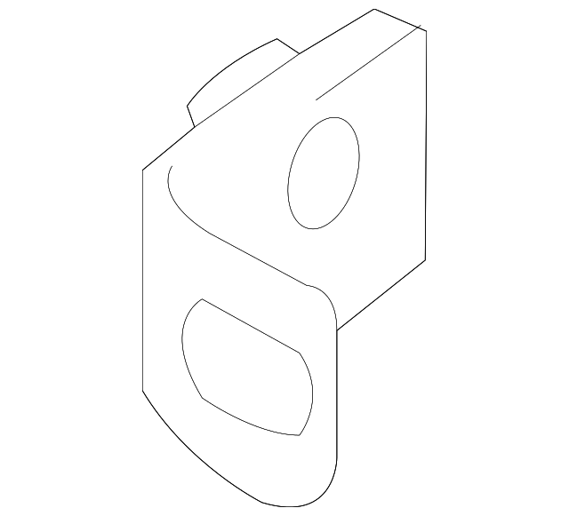 8379386Z00 Деталь DOOR TRIM PANEL MOUNT BRACKET, LEFT
